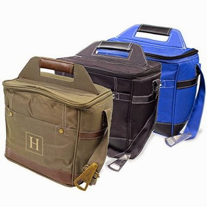 Cooler Bags Personalized 12 Pack Black Personalized Cooler Bags