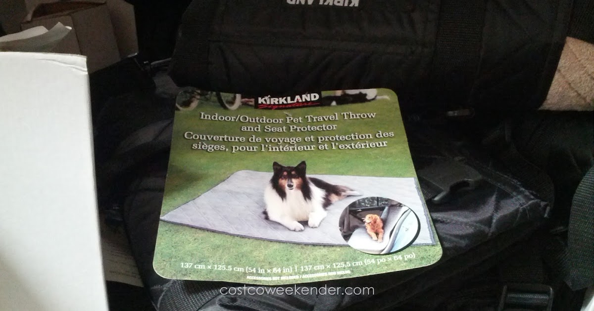 Dog Blanket For Car >> Kirkland Indoor/Outdoor Pet Travel Throw and Seat Protector | Costco Weekender Dog Blanket For Car >> Kirkland Indoor/Outdoor Pet Travel Throw and Seat Protector | Costco Weekender