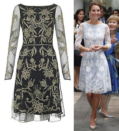 Duchess Kate: Kate in Alice Temperley For Diamond Jubilee Tea Party