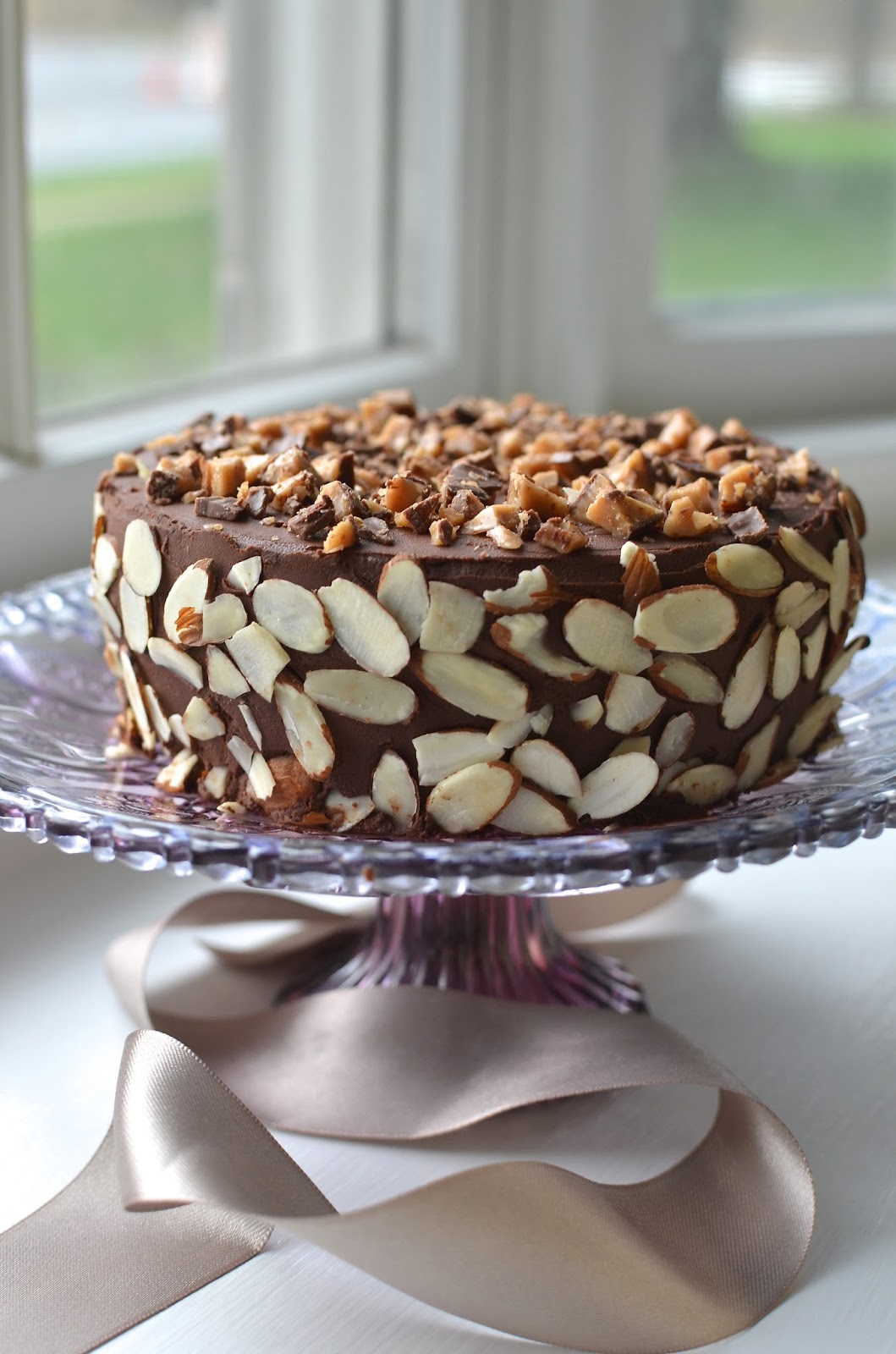 Playing with Flour Chocolate almond torte