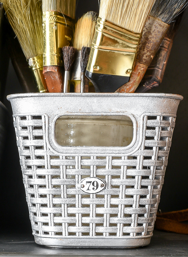 DIY Dollar Tree Vintage Locker Baskets Little House of Four Creating a beautiful home, one