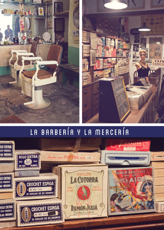 barberia merceria vintage