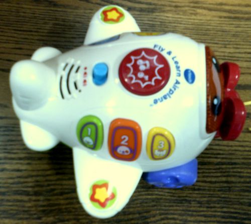 Treasure Box . . . . . 881-6463: Vtech Fly & Learn Airplane -- Pull Toy