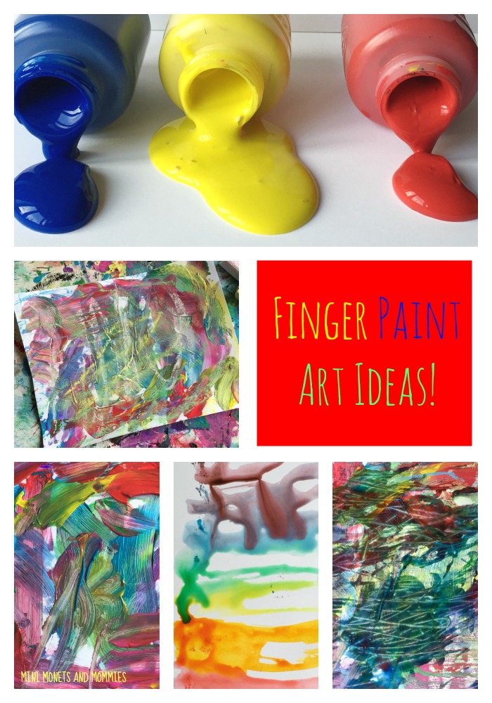 Funny Finger Painting Kit Kids Finger Paint Tool Kit Kids Washable