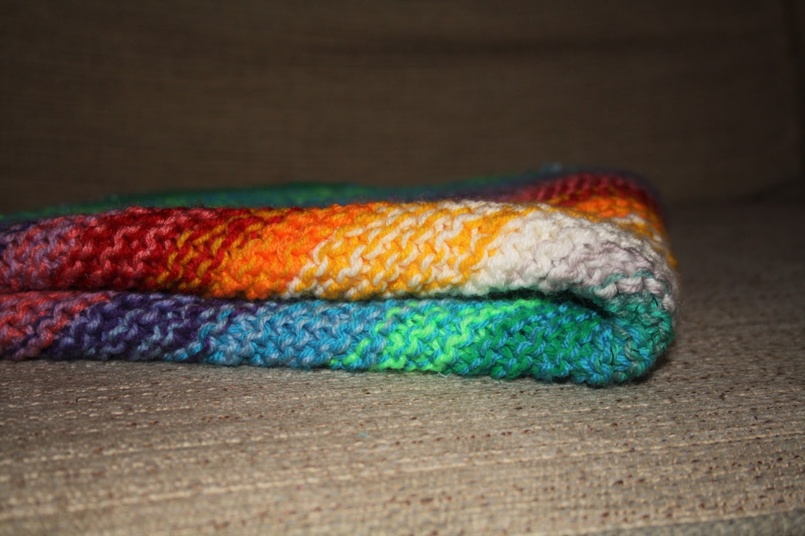 KnitWitsOwls Knitted Diagonal Baby Blanket How to!