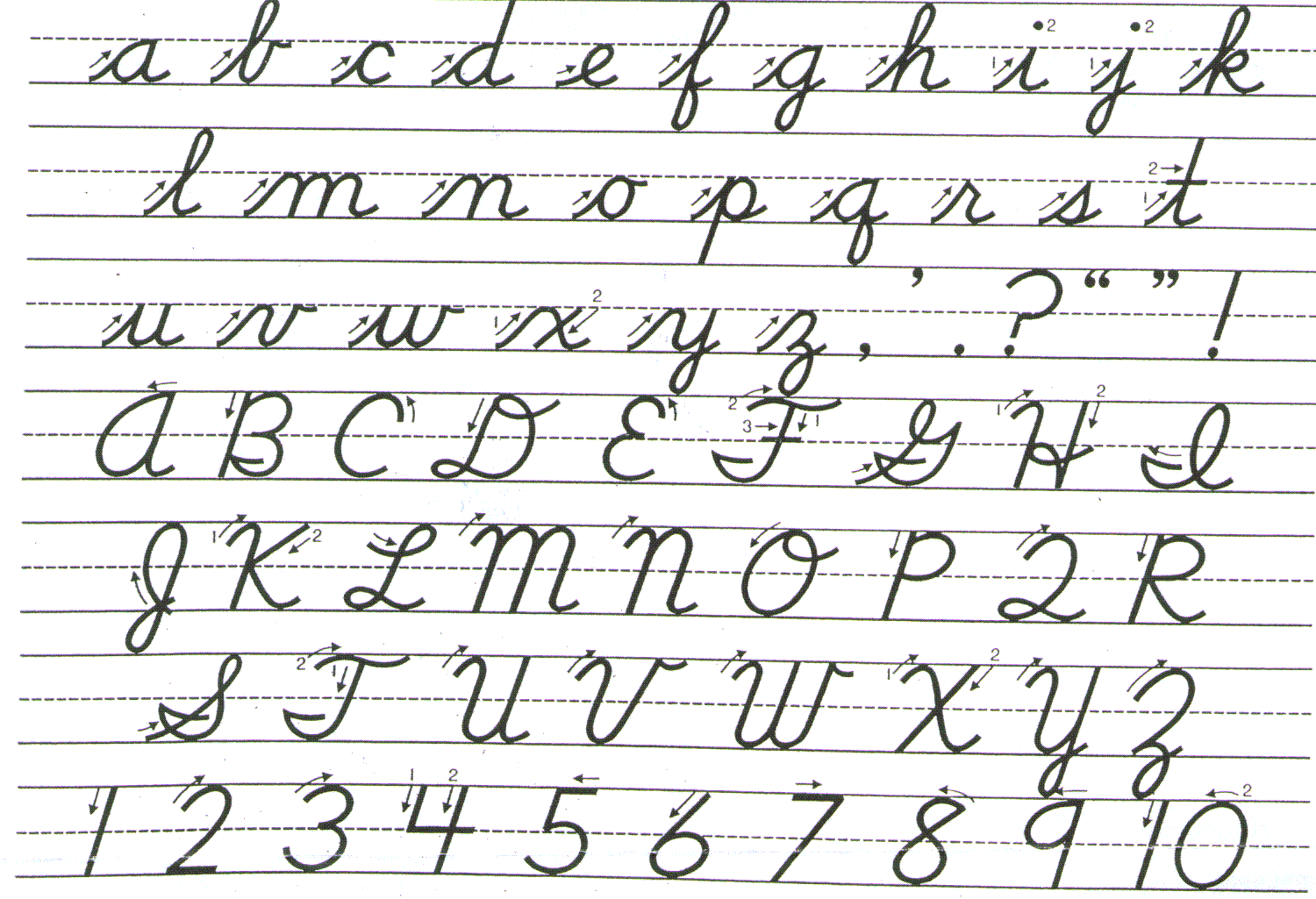 Cursive Capital I Variations