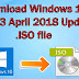 Download Windows 10 Pro 1803 x64 x32 bits April 2018 Update .ISO file