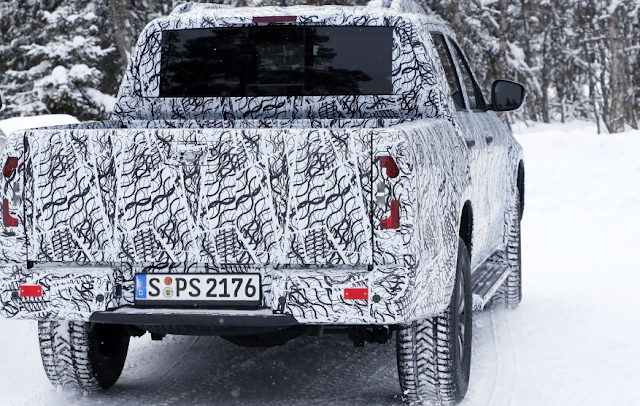 Mercedes X-Class Prototype Spotted Mercedes X-Class Prototype Spotted