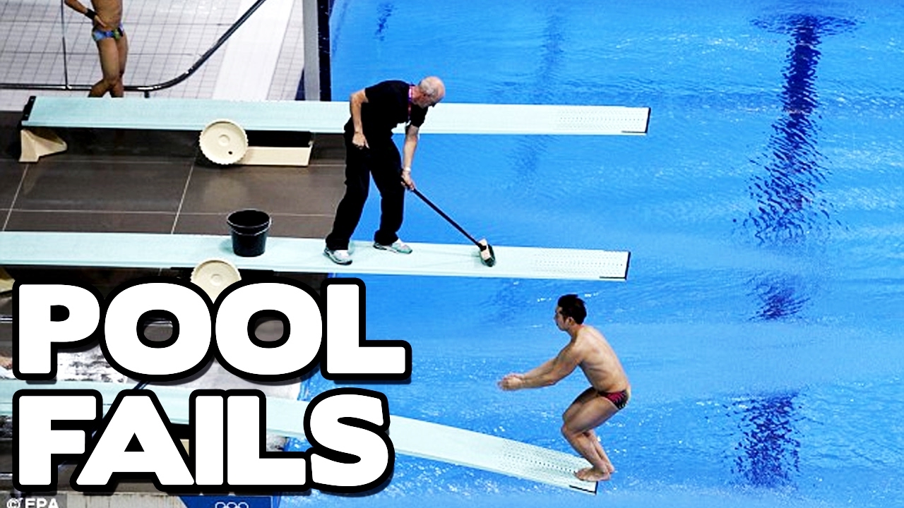 Best Funny Pool Fails Compilation