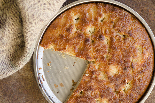 Focaccia allo zucchero (Tarte au sucre)