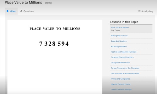 Math teaching videos Math teaching videos
