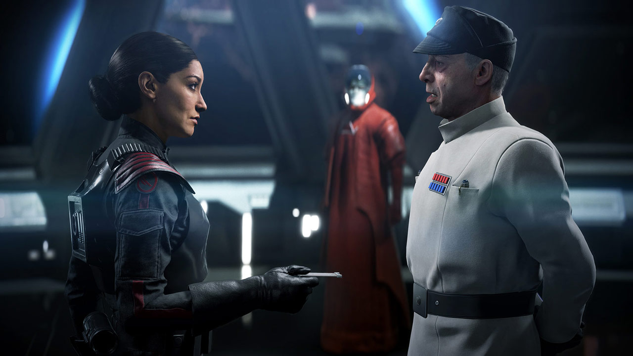 Iden Versio Finds Out The Emperor Is Dead In New 'Battlefront II' Clip