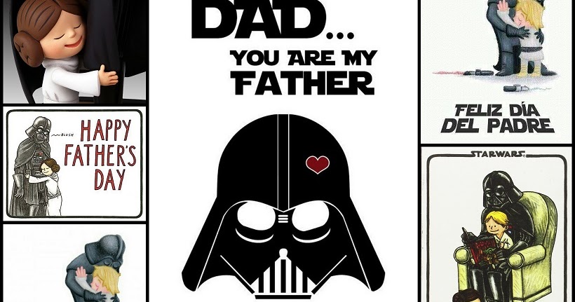 El principio Gracias Robar a Tarjetas de Darth Vader para el Día del Padre. - Oh My Fiesta! Friki
