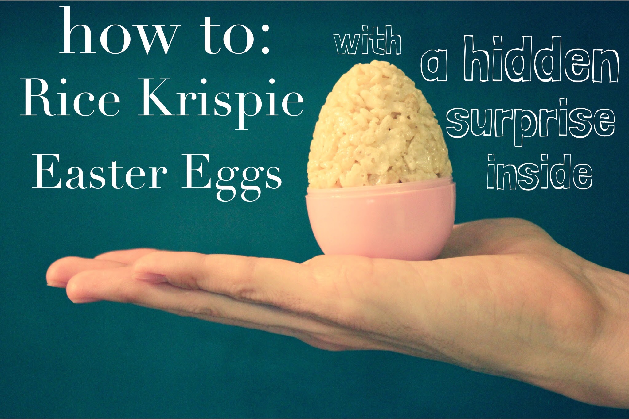 Rice Krispie Eggs Easter's Hidden Surprise Hansen & Heidelberg