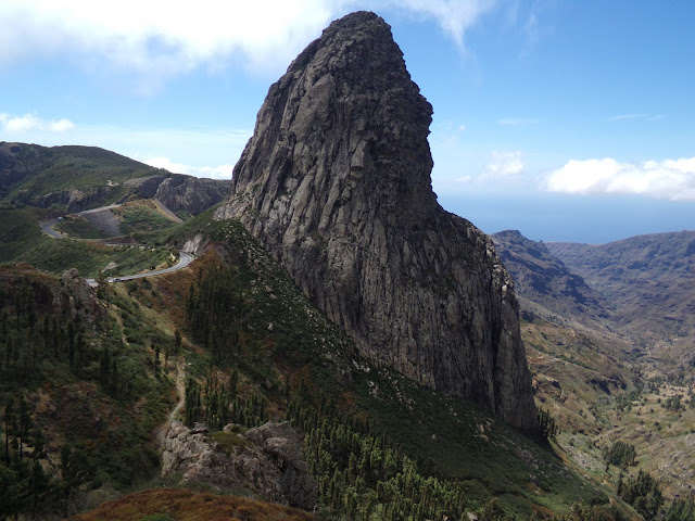 Der Roque de Agando auf La Gomera