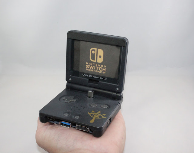 Fã transforma Game Boy Advance SP em um Dock para o Nintendo Switch