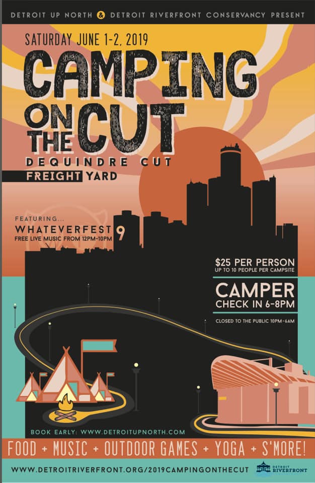 Hip In Detroit Go Camping on the Dequindre Cut!