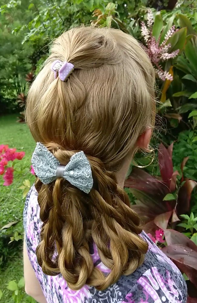 Braids & Hairstyles for Super Long Hair: Rope Ponytail