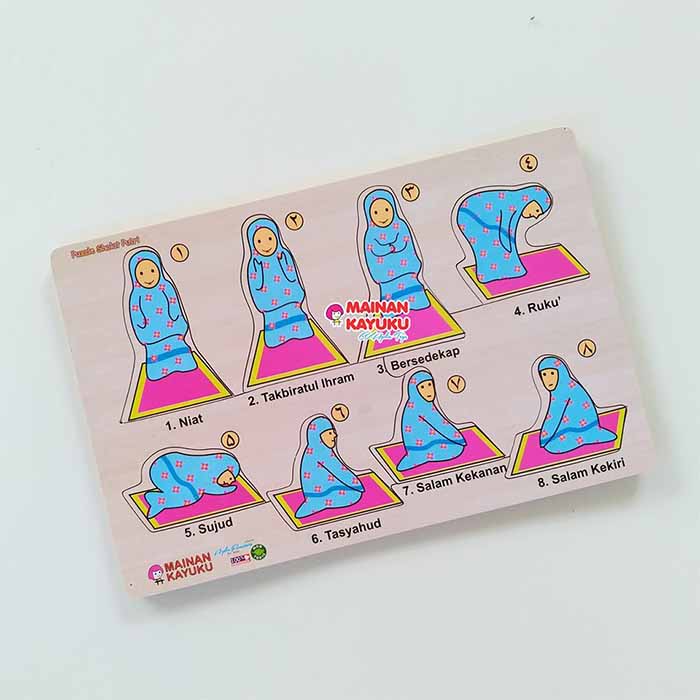 Puzzle Sholat Anak Putri