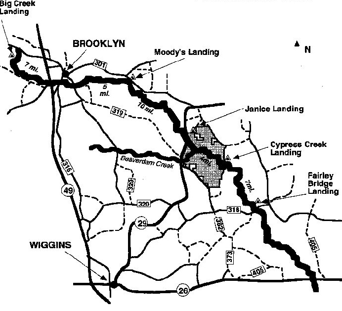 New Orleans Outdoor Companion Paddle of the Month Black Creek (MS)