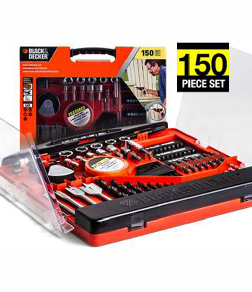Black & Decker 150pc Drill/Screwdriving Set Hook of the Day