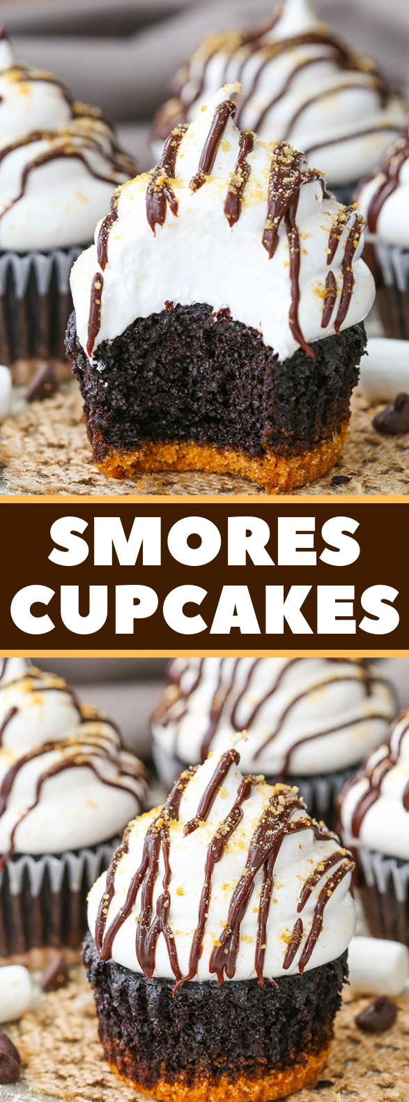 SMORES CUPCAKES #cakes #dessert SMORES CUPCAKES #cakes #dessert