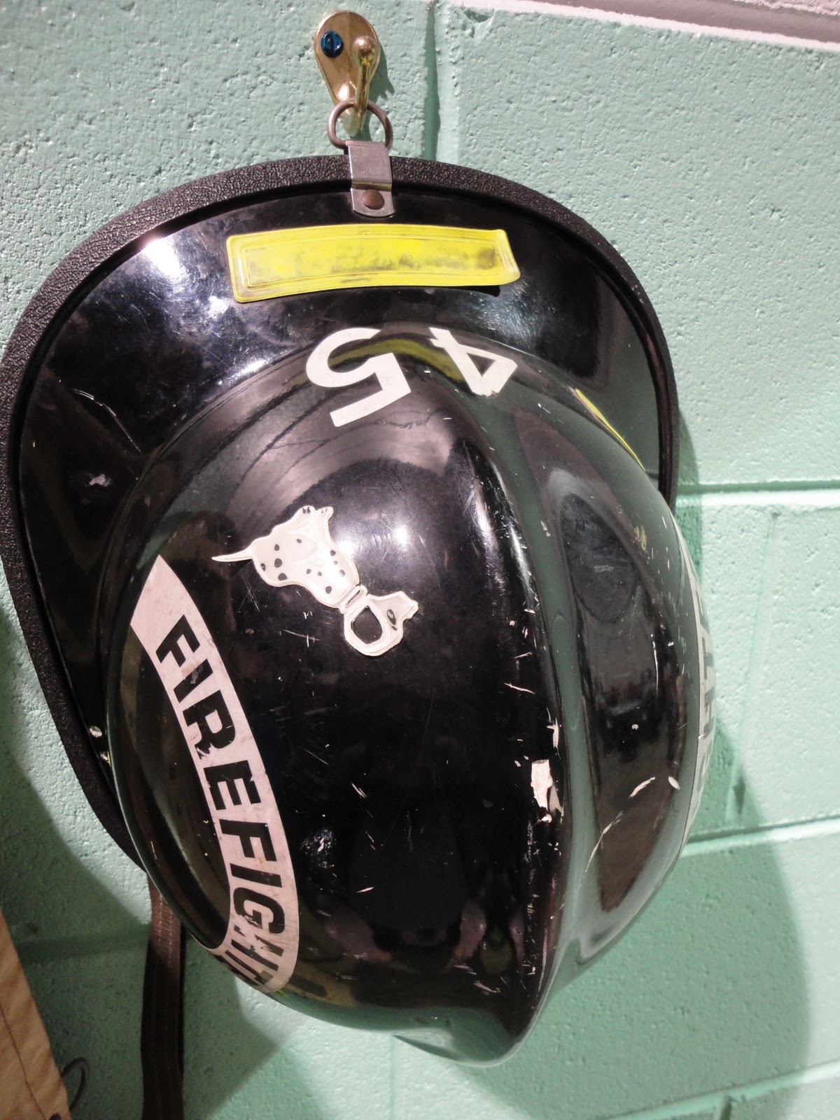 The Number Project: 45: Firefighter Helmet
