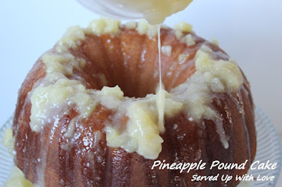 Pineapple Pound Cake recipe from Served Up With Love