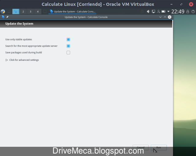 Actualizamos Calculate Linux