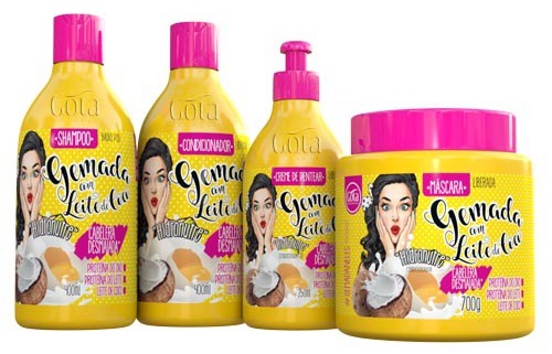 #Testei: Shampoo e Condicionador Gemada com Leite de Coco (Gota Dourada) #Testei: Shampoo e Condicionador Gemada com Leite de Coco (Gota Dourada)