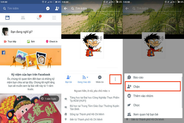 Cách chặn facebook người khác trên điện thoại, máy tính chặn facebook người khác trên điện thoại, máy tính 3