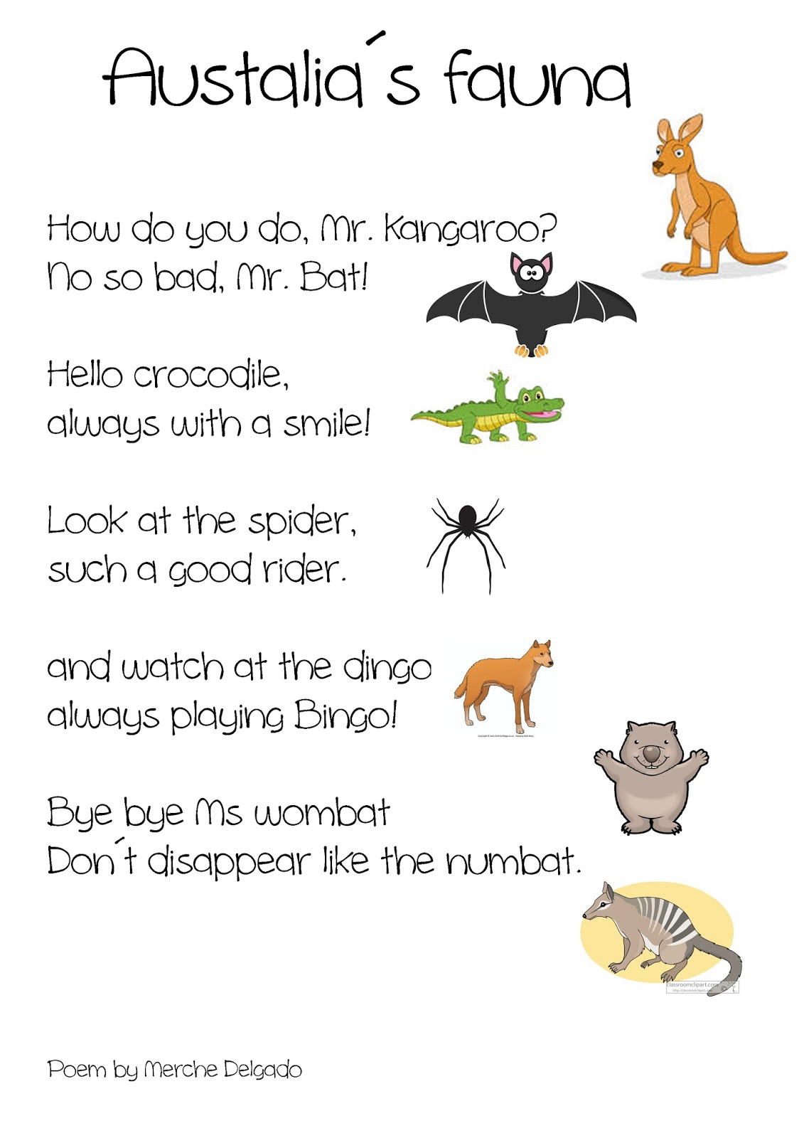 Ideo English 123 201516 Poema about Autralia´s fauna