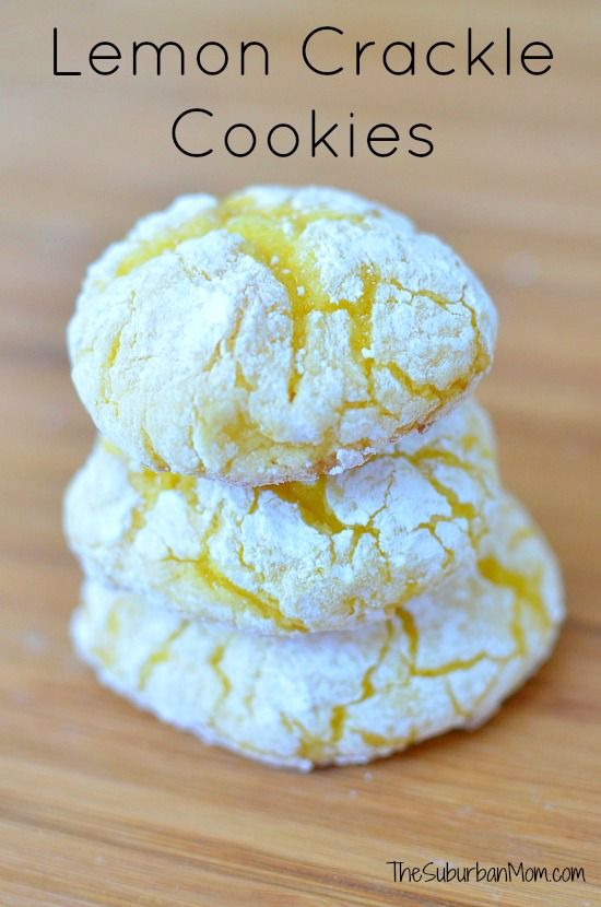 Easy Lemon Crackle Cookies #easycookierecipes #cookies #cookierecipes #lemon #crackle Easy Lemon Crackle Cookies #easycookierecipes #cookies #cookierecipes #lemon #crackle
