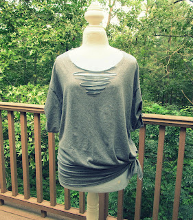 Easy DIY cut-out shirts! ~ This Blackbird's Nest
