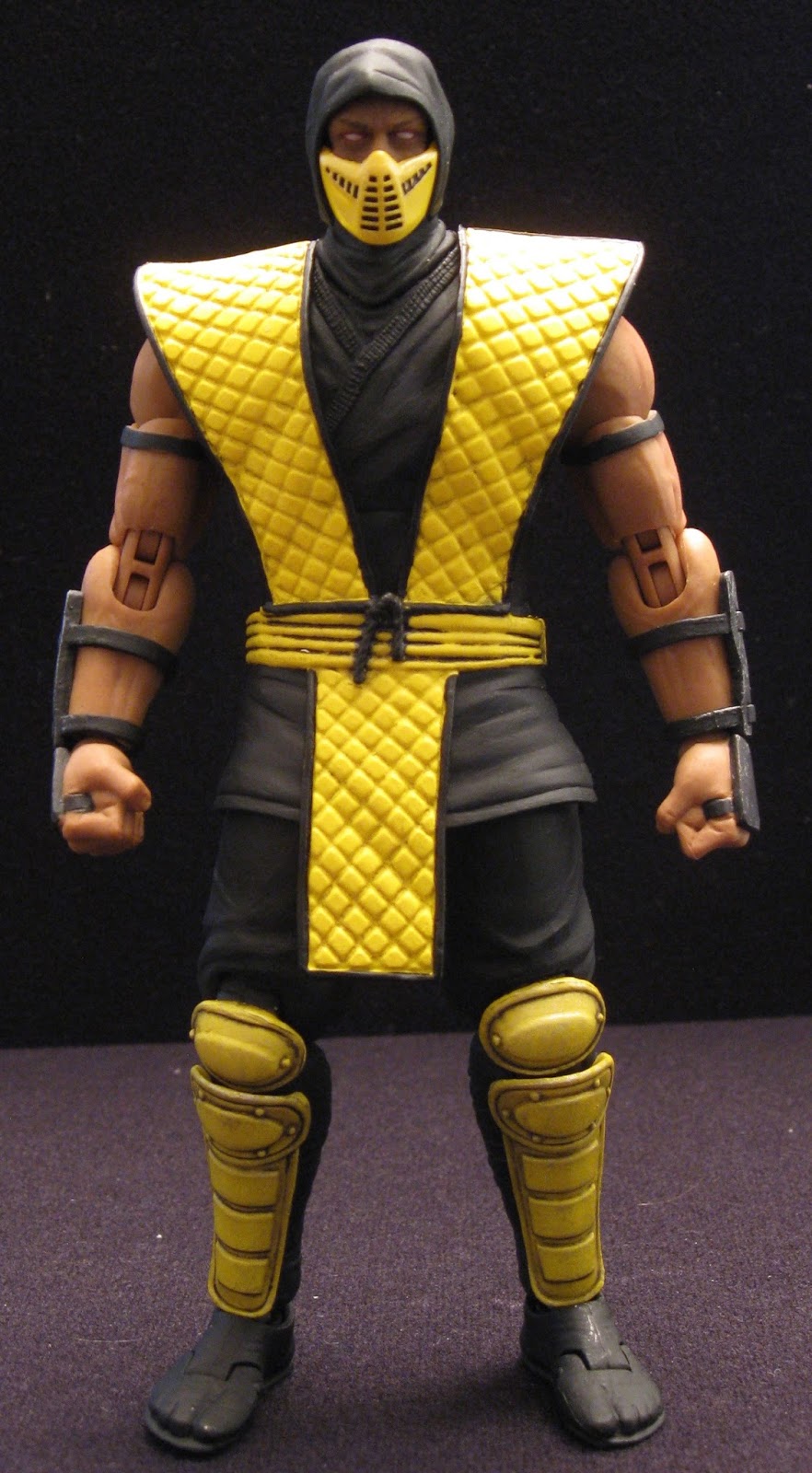 mortal kombat 9 scorpion action figure