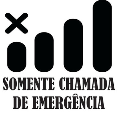 Somente chamada de emergência