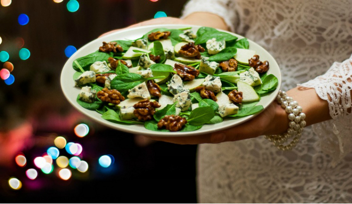 5 простых новогодних салатов, которые выглядят как из ресторана!