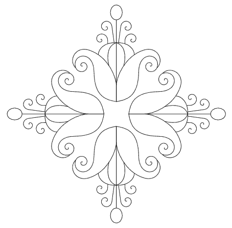 Imaginesque: Free-hand Embroidery Motif Pattern