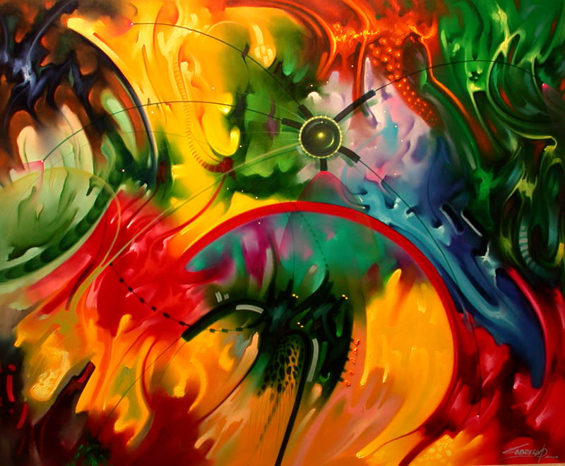 Cuadros pinturas abstractas modernas - Imagui