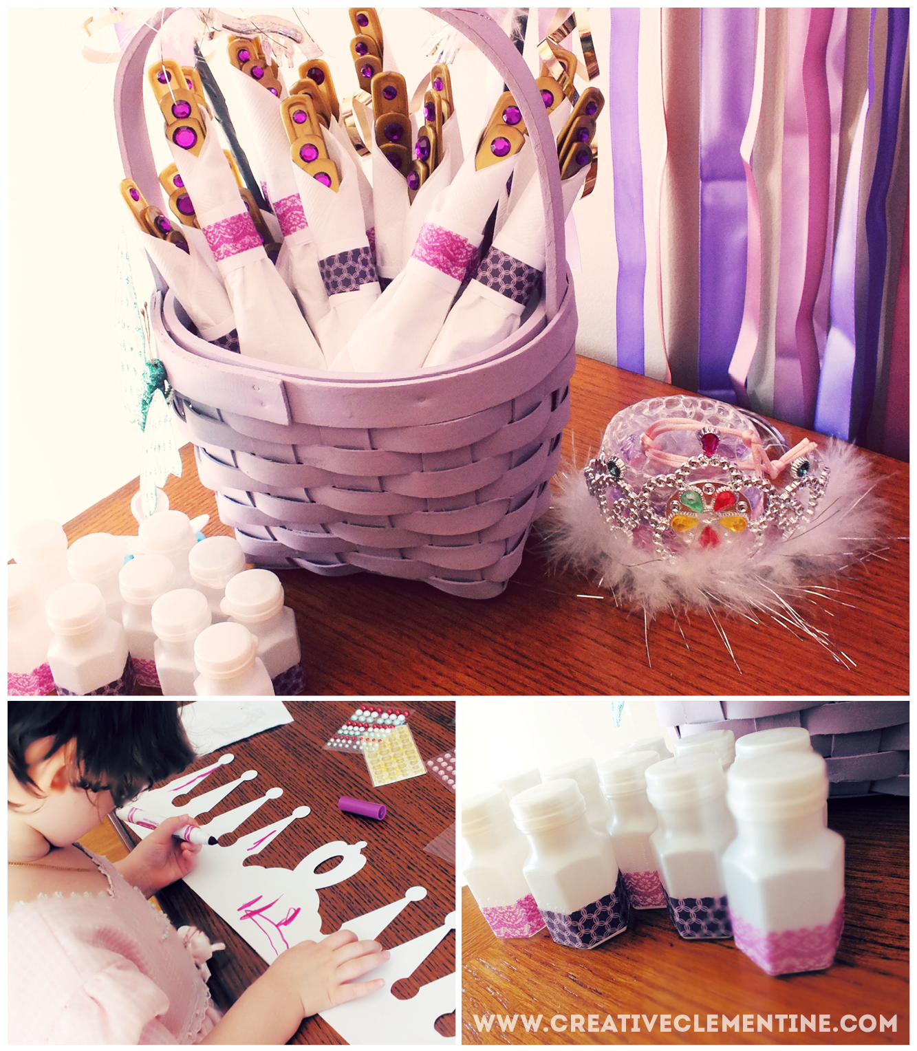 Kid-Friendly Fairy Tale Princess Party by Creative Clementine