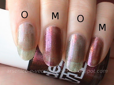 Orly Space Cadet Cosmic FX Models Own Beetlejuice Pinky Brown swatch