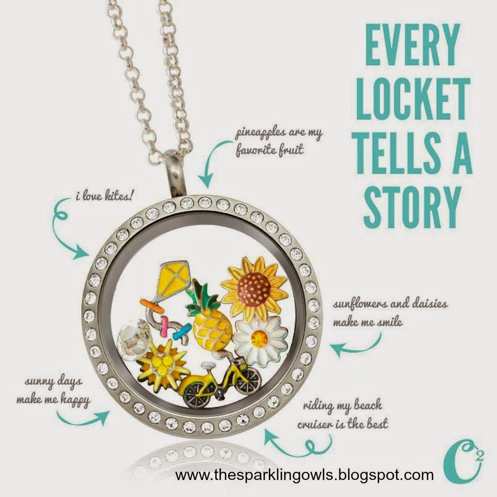 The Sparkling Owls Every locket tells a story! Origami Owl custom jewelry