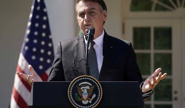 Bolsonaro diz que encontro com Trump abre 'novas frentes de cooperação'