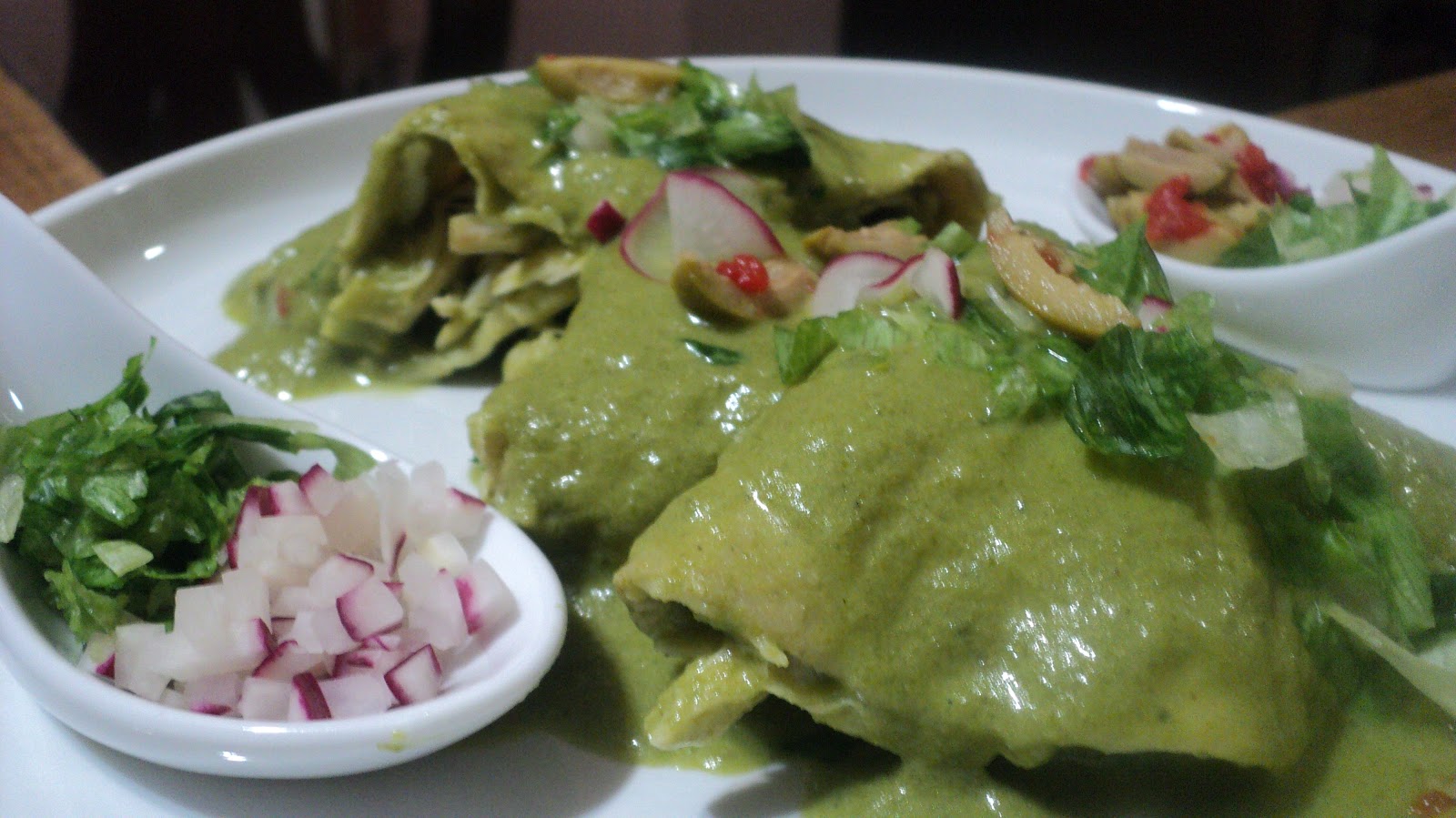 Reto No.1 Enchiladas verdes de Aguascalientes GASTRONÓMICA...
