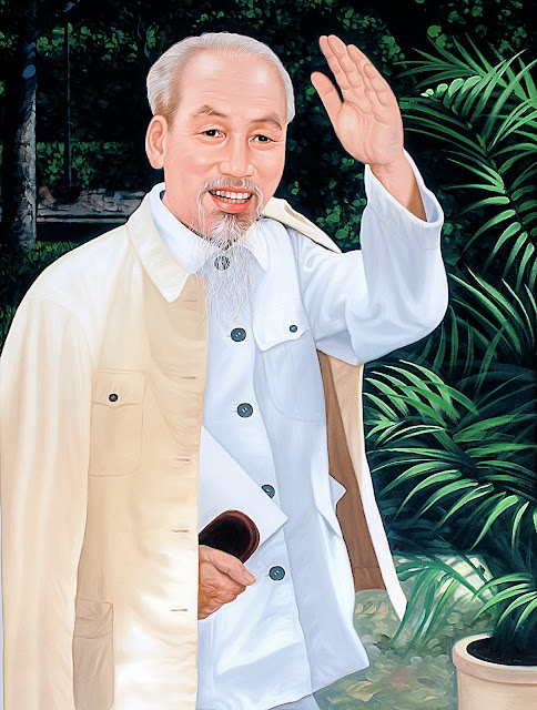 chân dung bác hồ