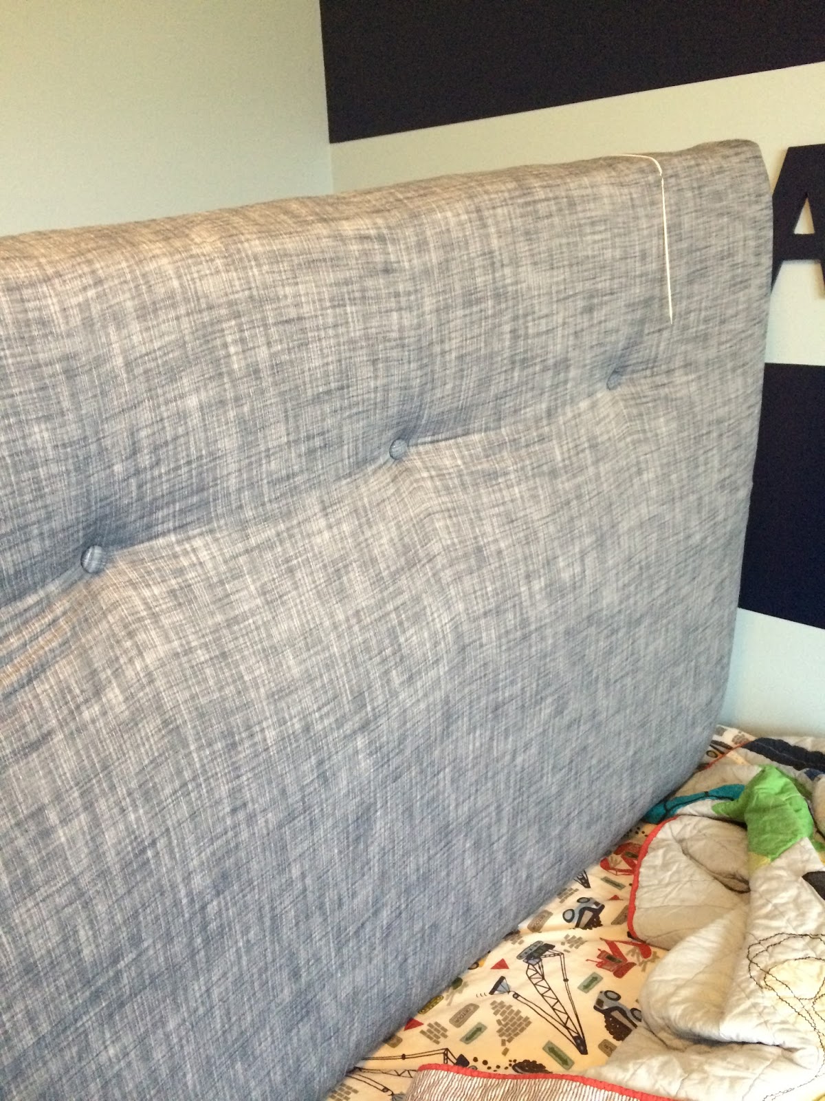 Decorating the Dorchester Way DIY Upholstered Headboard with Cardboard