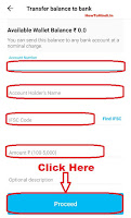 how to transfer paytm money to bank account online