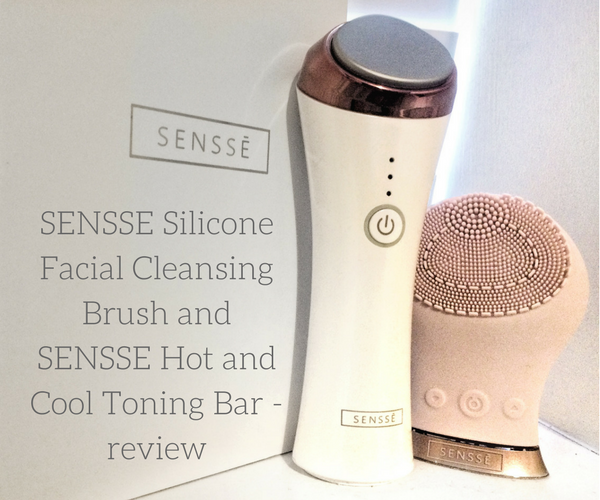 SENSSE Silicone Facial Cleansing Brush and SENSSE Hot and Cool Toning Bar - review