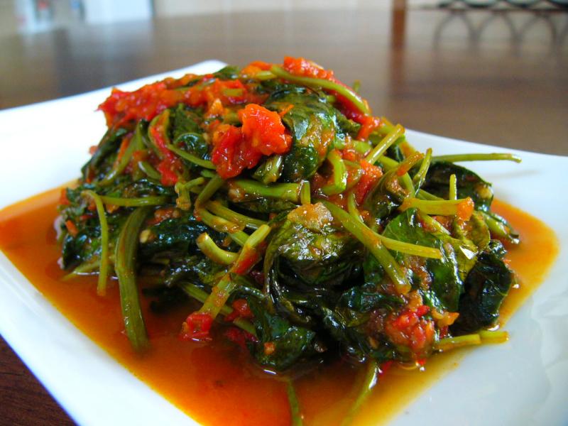Gambar tumis kangkung