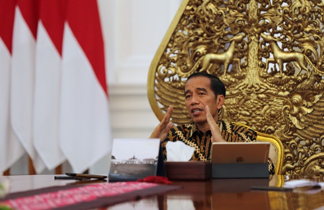 Presiden Jokowi Minta Kementerian Arahkan Program untuk Dukung Penanganan Covid-19